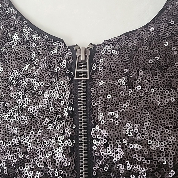 W118 BY WALTER BAKER BLACK  LARA JACKET - Picture 3 of 12